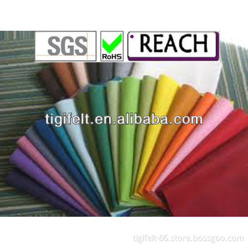 Color Wool Felt Fabric